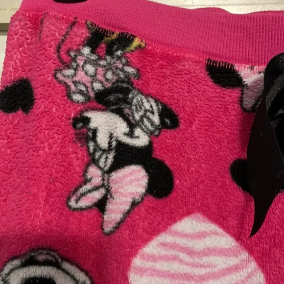 Disney Minnie Mouse Fleece Pajama Pants - Picture 2 of 6